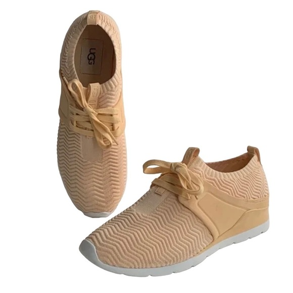 UGG Tread Lite Willows Peach Sneaker - Picture 1 of 12